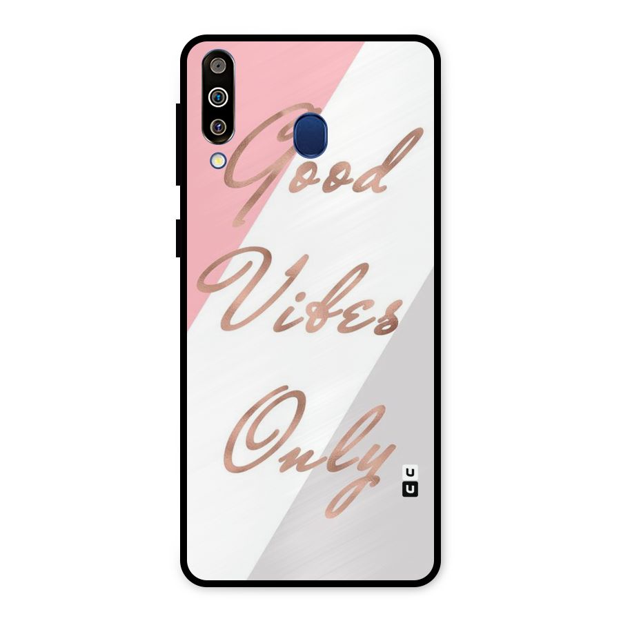 Vibes Classic Stripes Metal Back Case for Galaxy M30