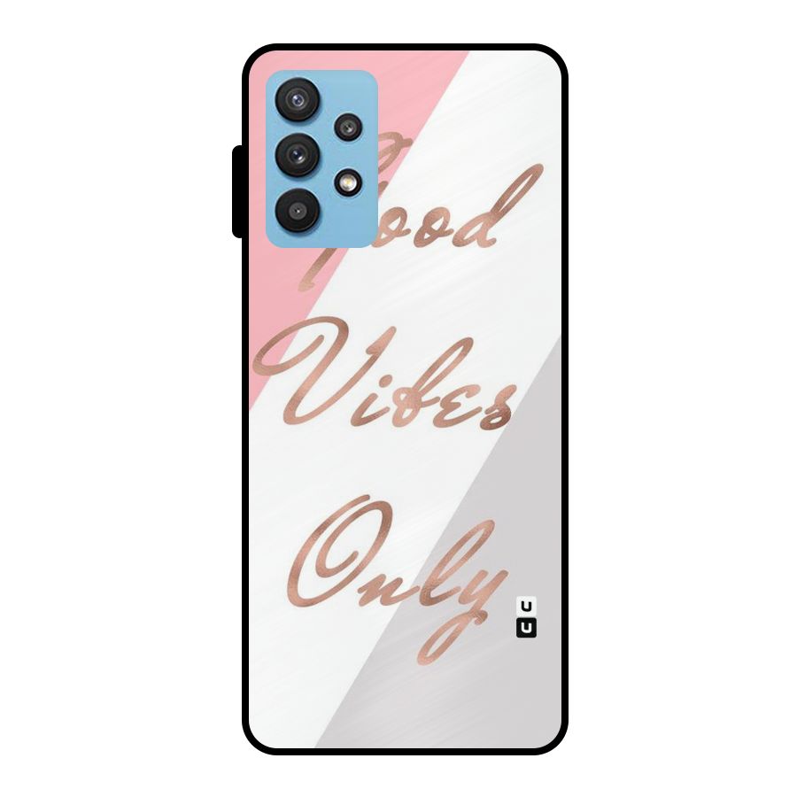 Vibes Classic Stripes Metal Back Case for Galaxy M32 5G