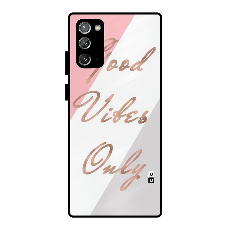 Vibes Classic Stripes Metal Back Case for Galaxy Note 20