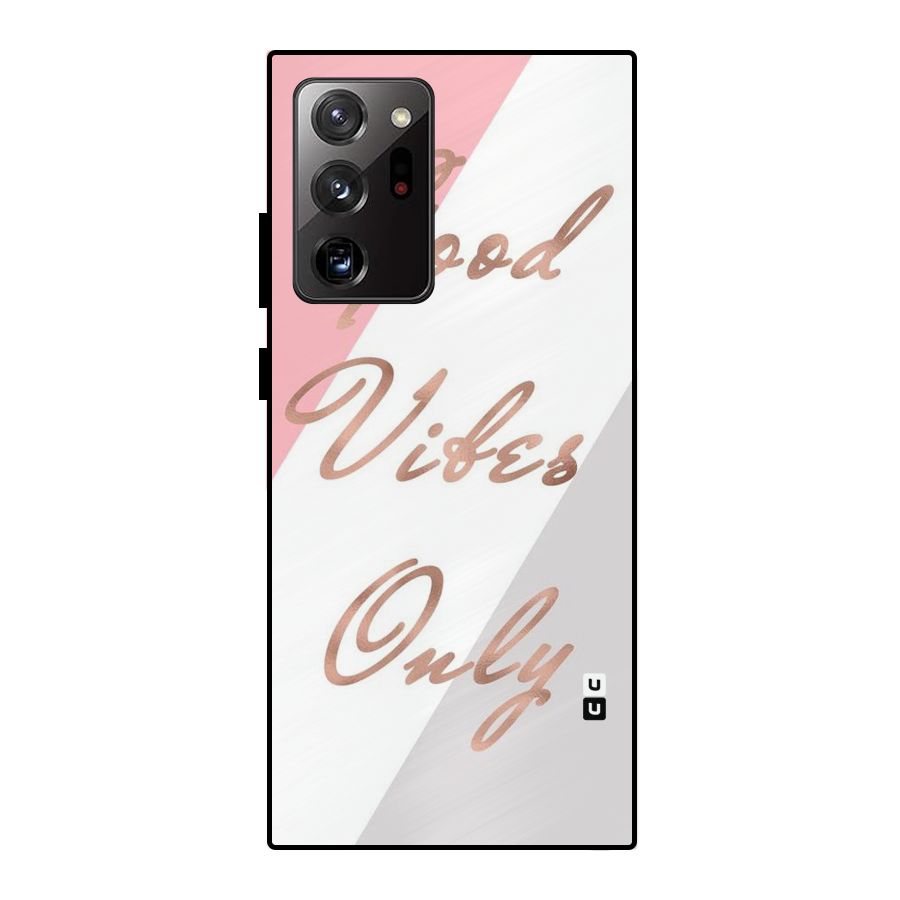 Vibes Classic Stripes Metal Back Case for Galaxy Note 20 Ultra