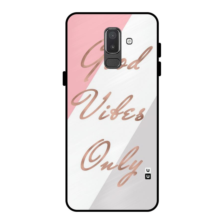 Vibes Classic Stripes Metal Back Case for Galaxy On8 (2018)