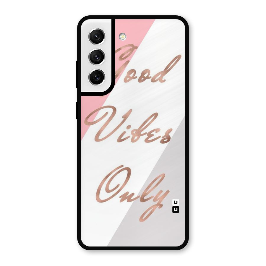 Vibes Classic Stripes Metal Back Case for Galaxy S21 FE 5G