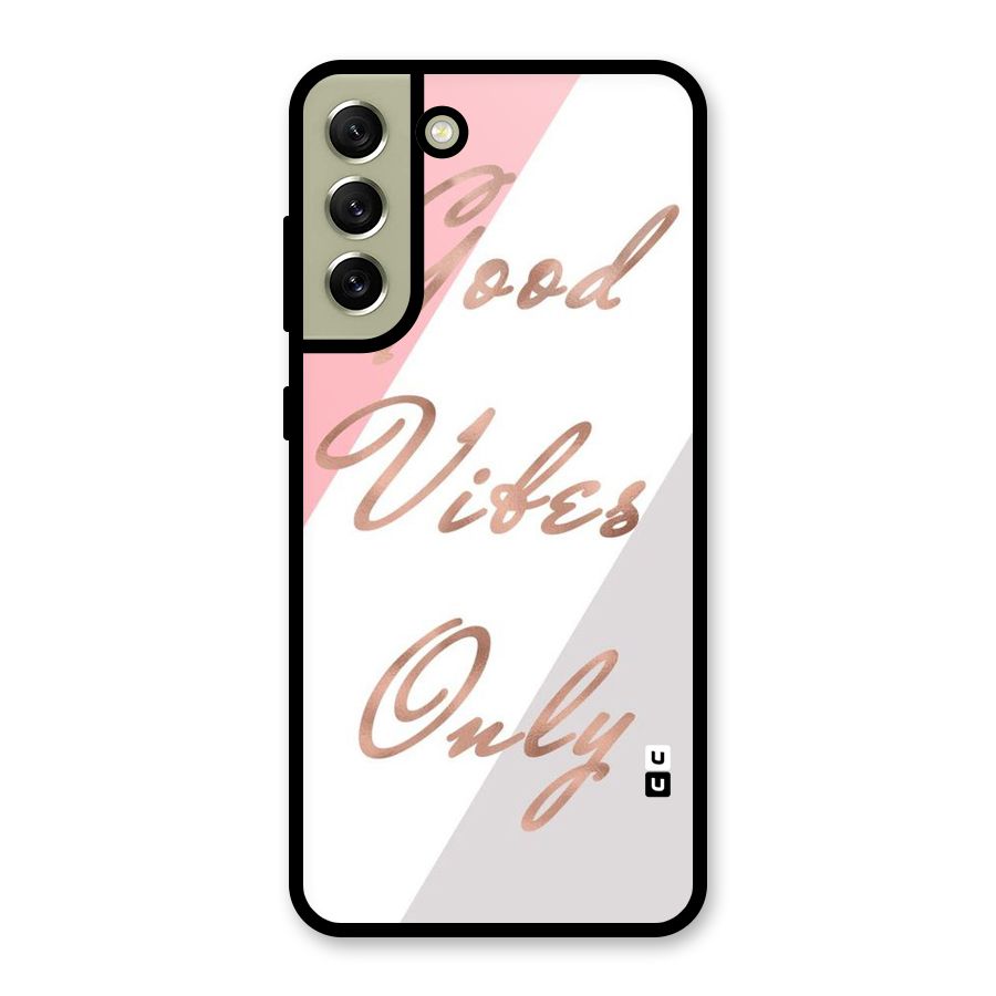 Vibes Classic Stripes Metal Back Case for Galaxy S21 FE 5G (2023)