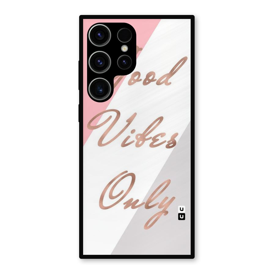 Vibes Classic Stripes Metal Back Case for Galaxy S23 Ultra