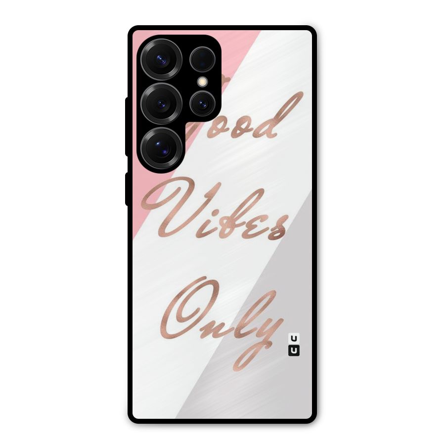 Vibes Classic Stripes Metal Back Case for Galaxy S25 Ultra