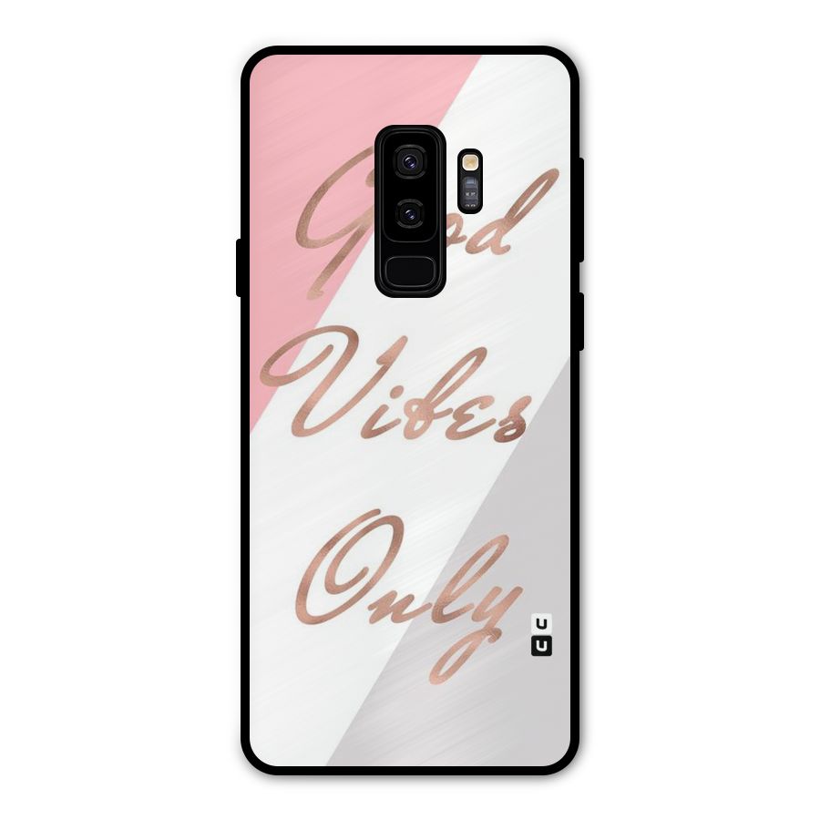 Vibes Classic Stripes Metal Back Case for Galaxy S9 Plus
