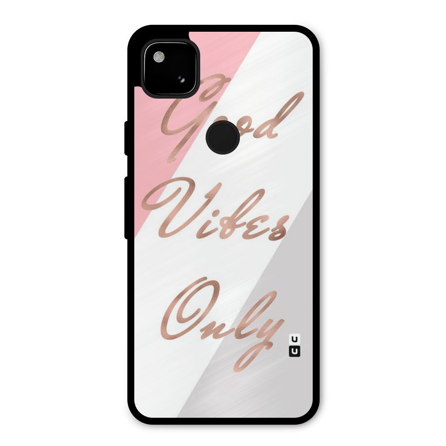 Vibes Classic Stripes Metal Back Case for Google Pixel 4a