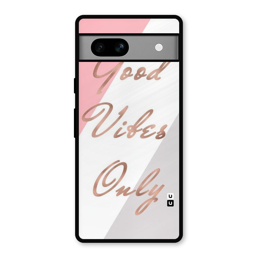 Vibes Classic Stripes Metal Back Case for Google Pixel 7a