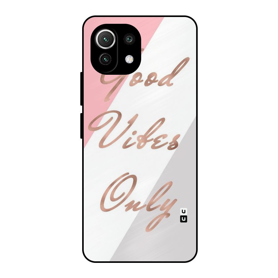 Vibes Classic Stripes Metal Back Case for Mi 11 Lite