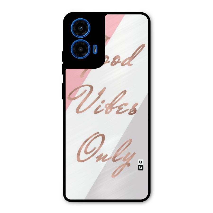Vibes Classic Stripes Metal Back Case for Moto G45