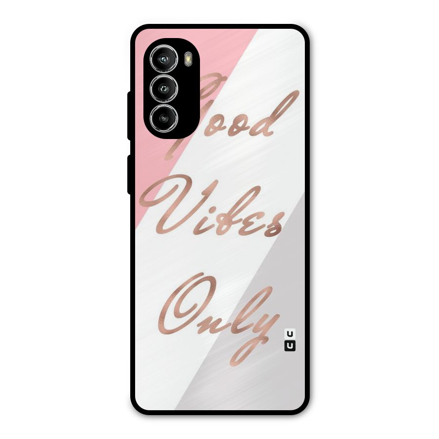 Vibes Classic Stripes Metal Back Case for Moto G52