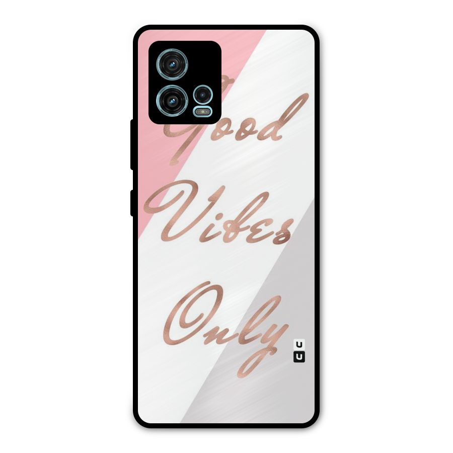 Vibes Classic Stripes Metal Back Case for Moto G72