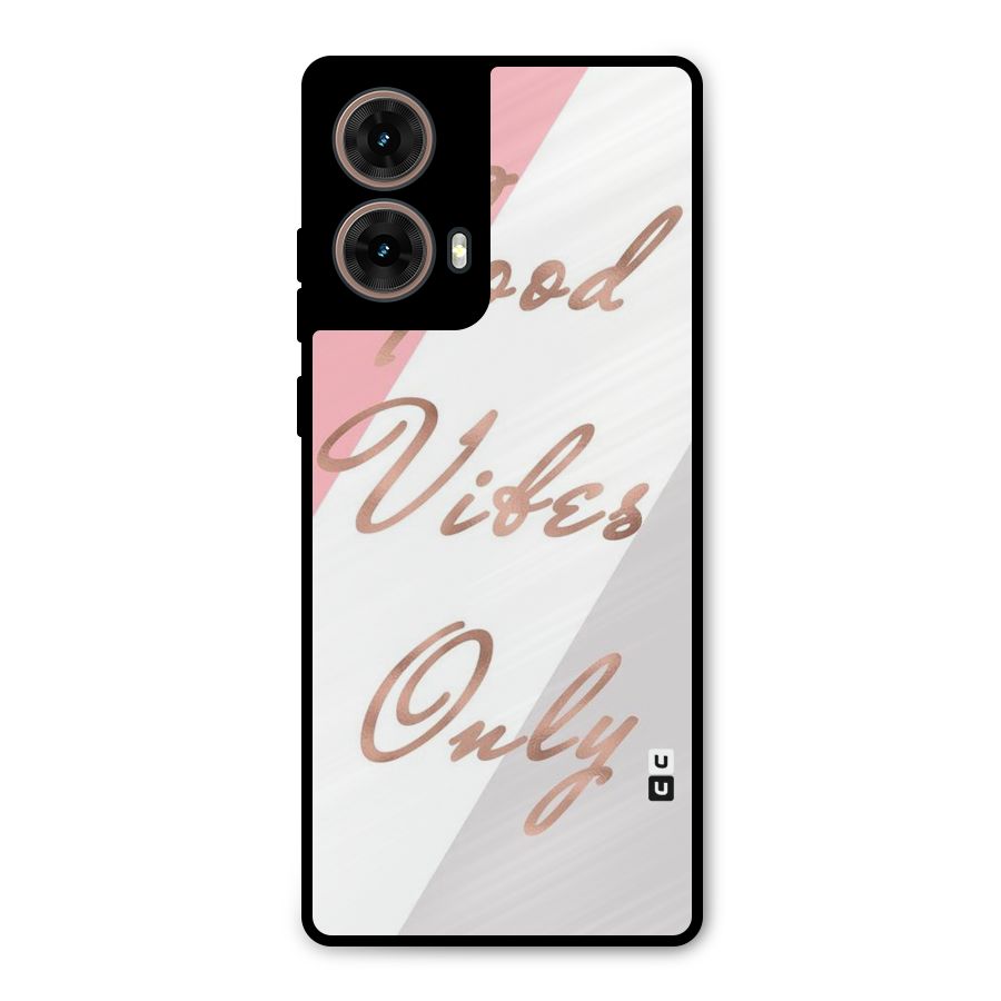 Vibes Classic Stripes Metal Back Case for Moto G85