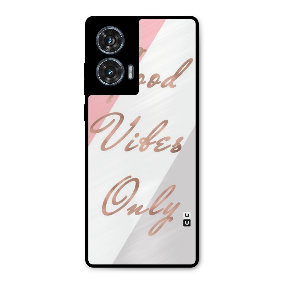 Vibes Classic Stripes Metal Back Case for Motorola Edge 50 Fusion