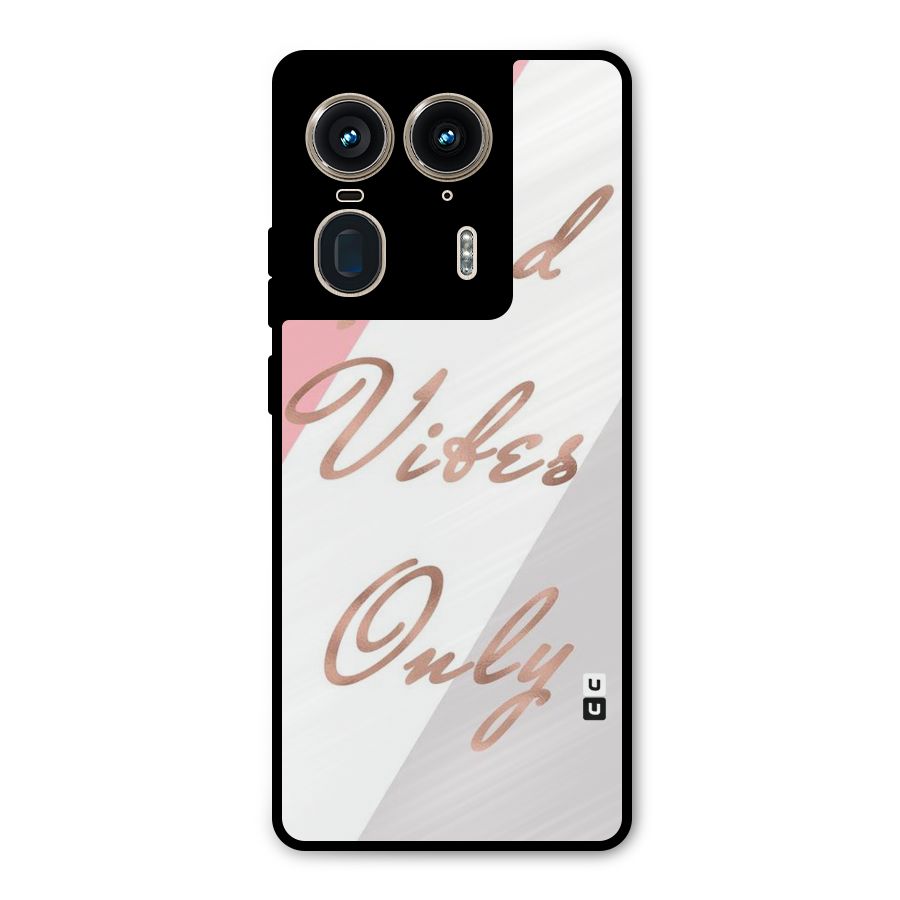 Vibes Classic Stripes Metal Back Case for Motorola Edge 50 Ultra