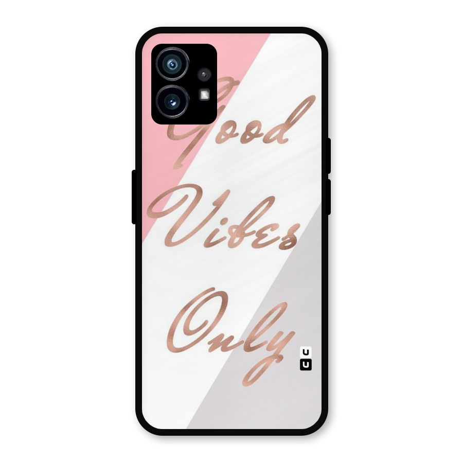 Vibes Classic Stripes Metal Back Case for Nothing Phone 1