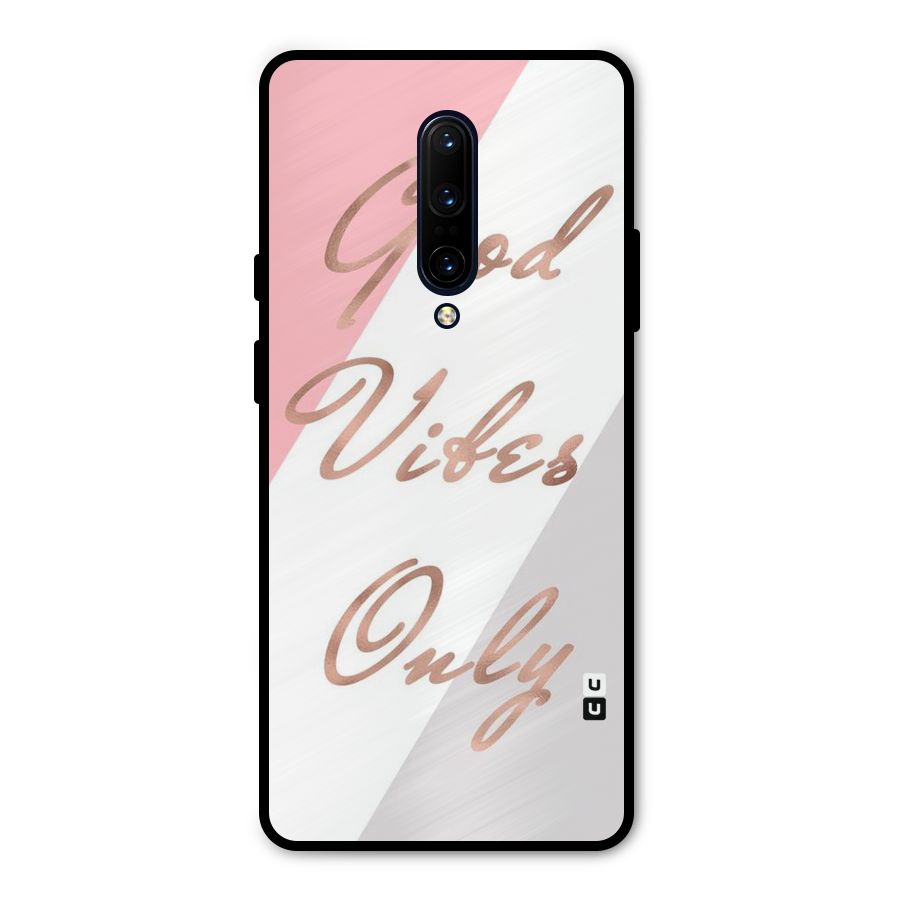 Vibes Classic Stripes Metal Back Case for OnePlus 7 Pro