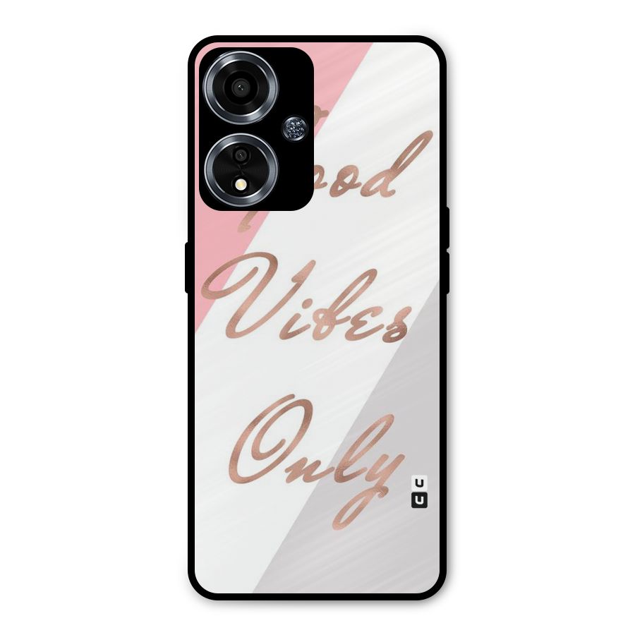 Vibes Classic Stripes Metal Back Case for Oppo A59
