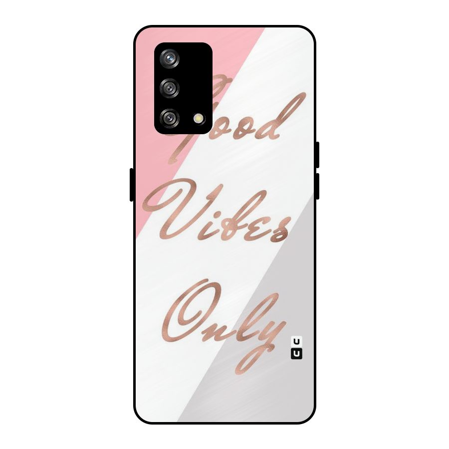 Vibes Classic Stripes Metal Back Case for Oppo F19