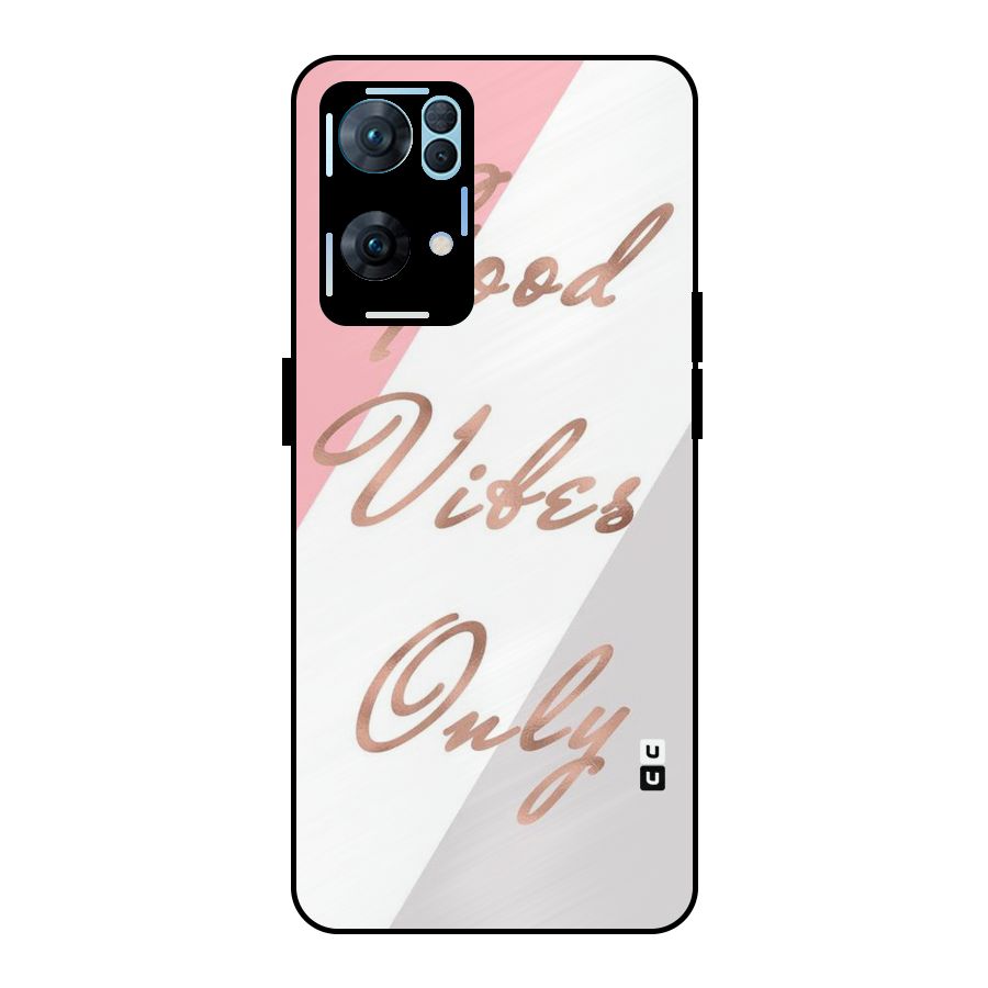 Vibes Classic Stripes Metal Back Case for Oppo Reno7 Pro 5G