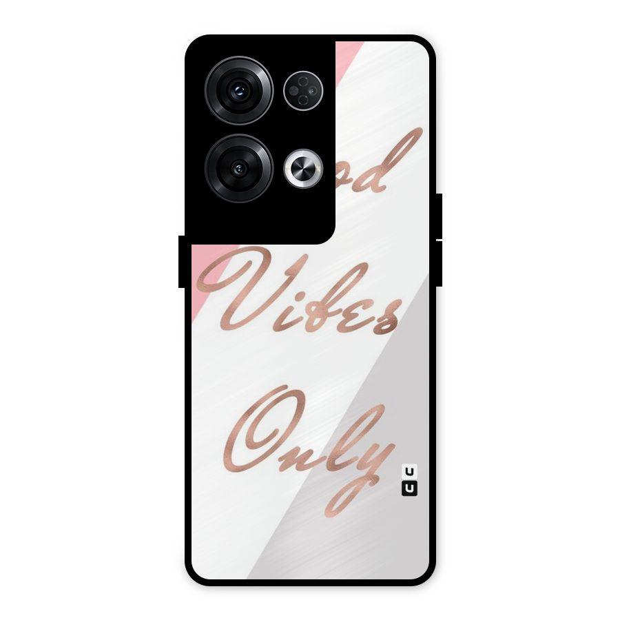 Vibes Classic Stripes Metal Back Case for Oppo Reno8 Pro 5G