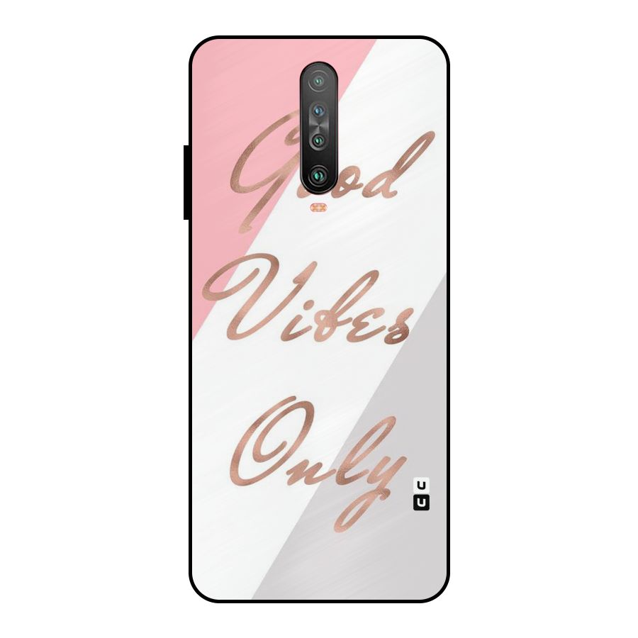 Vibes Classic Stripes Metal Back Case for Poco X2