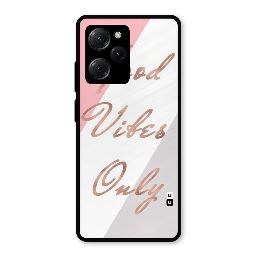 Vibes Classic Stripes Metal Back Case for Poco X5 Pro
