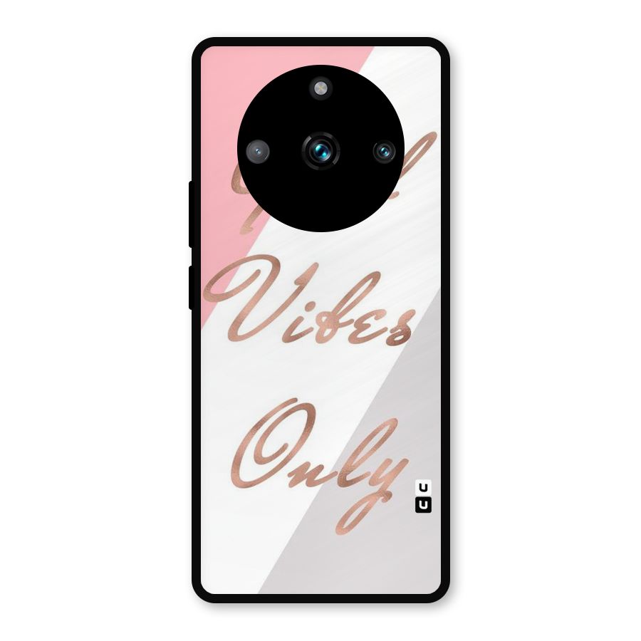 Vibes Classic Stripes Metal Back Case for Realme 11 Pro Plus