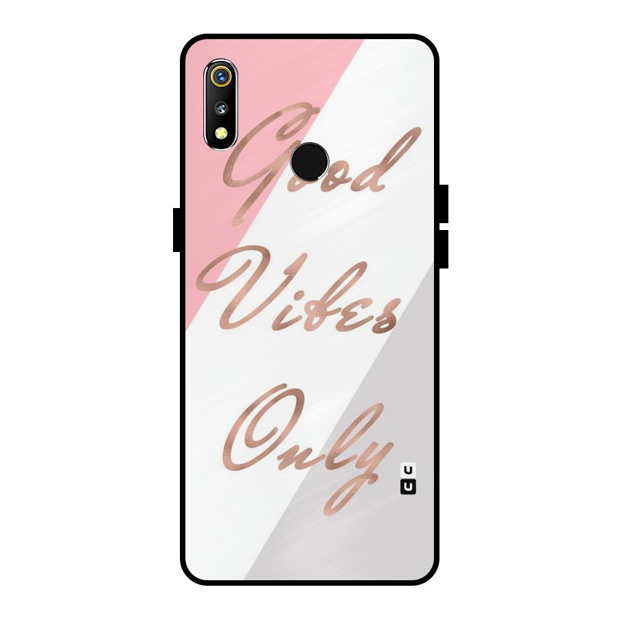 Vibes Classic Stripes Metal Back Case for Realme 3i