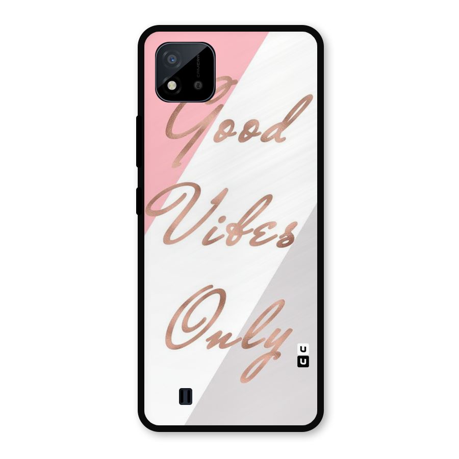 Vibes Classic Stripes Metal Back Case for Realme C11 2021