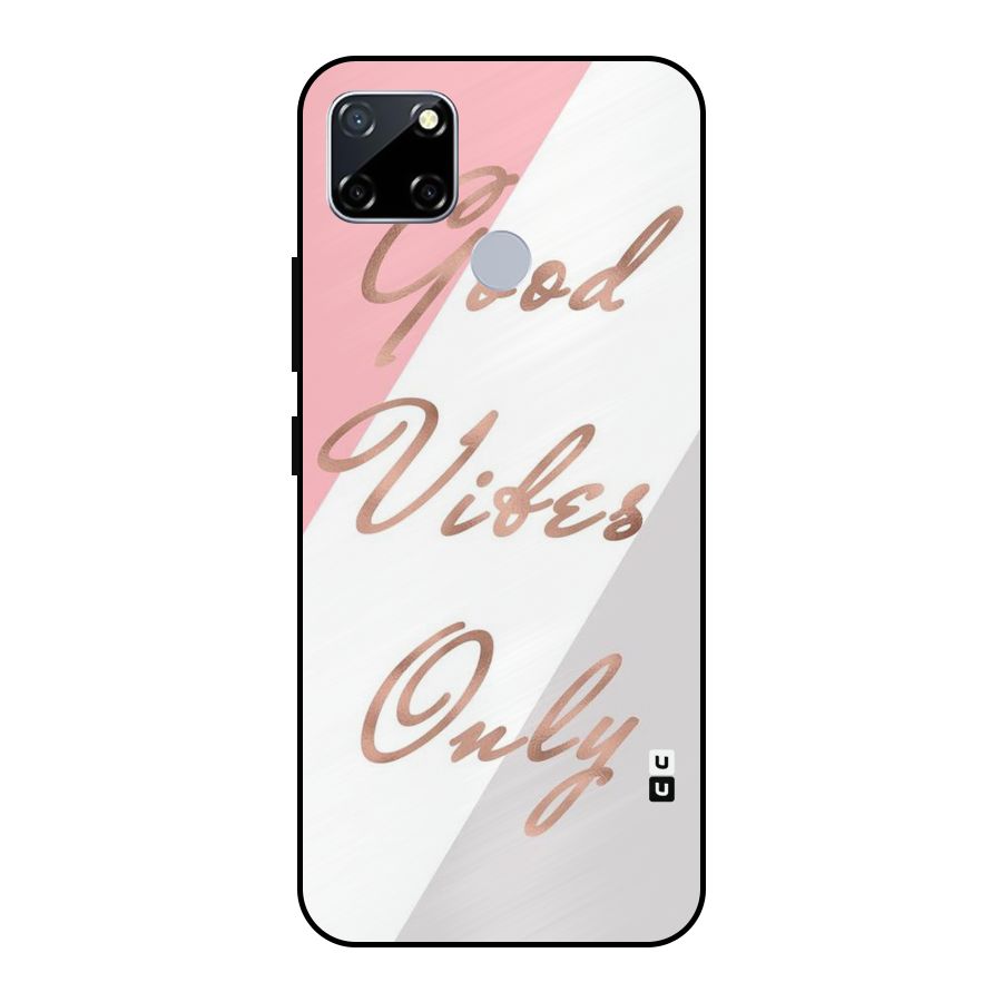 Vibes Classic Stripes Metal Back Case for Realme Narzo 20