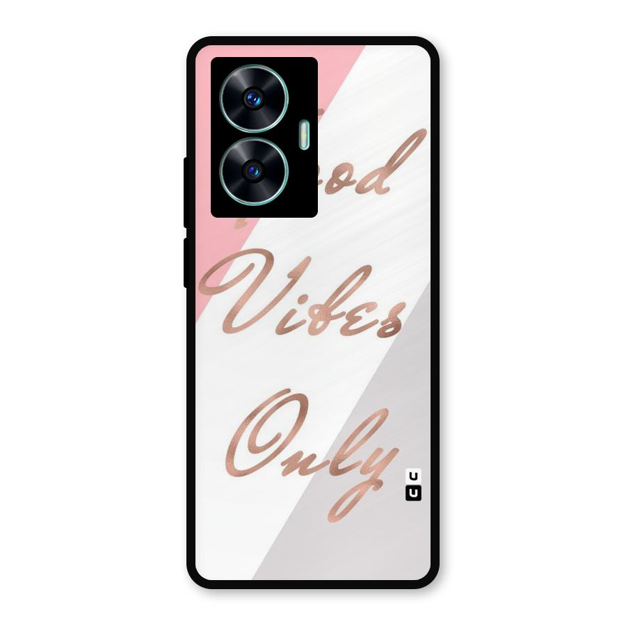 Vibes Classic Stripes Metal Back Case for Realme Narzo N55