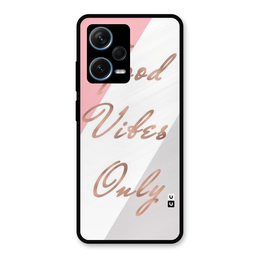 Vibes Classic Stripes Metal Back Case for Redmi Note 12 Pro Plus 5G