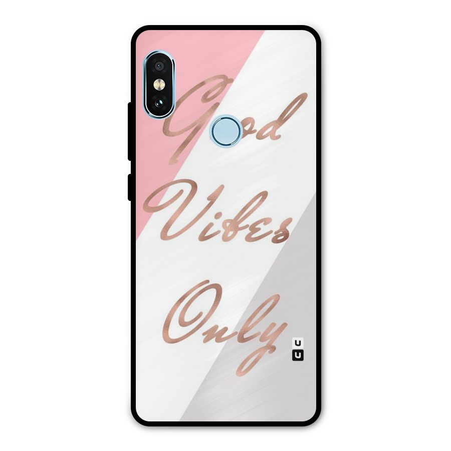 Vibes Classic Stripes Metal Back Case for Redmi Note 5 Pro