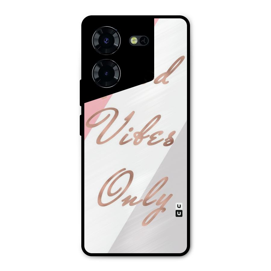 Vibes Classic Stripes Metal Back Case for Tecno Pova 5 Pro 5G