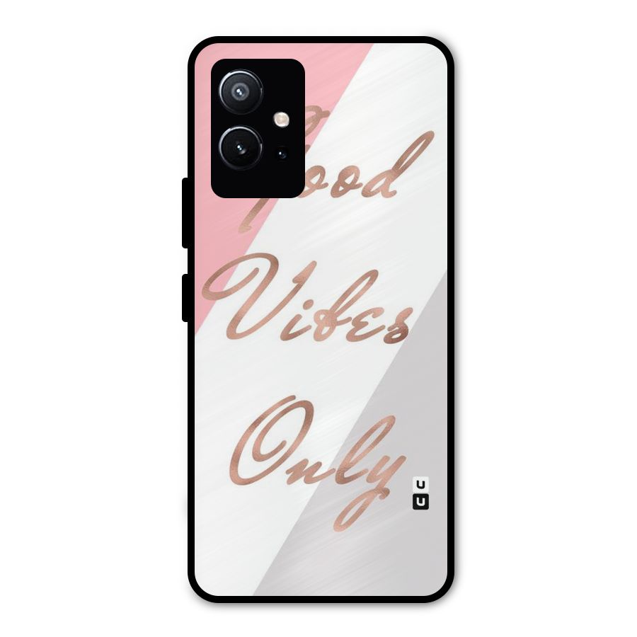 Vibes Classic Stripes Metal Back Case for Vivo T1 5G