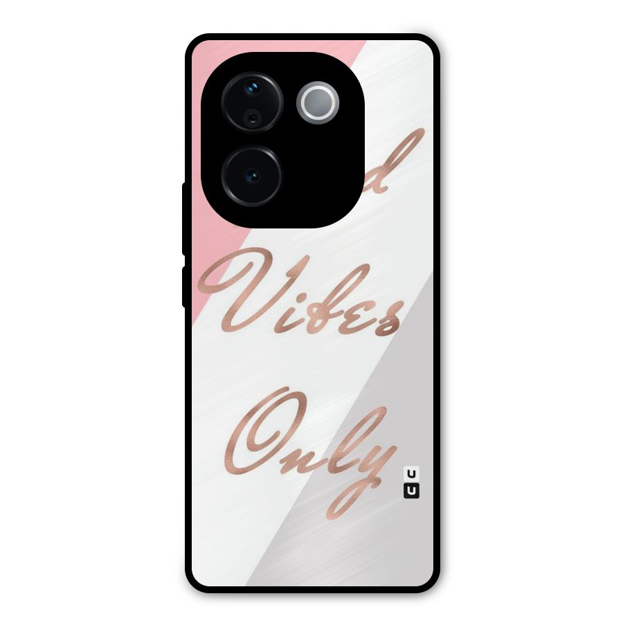 Vibes Classic Stripes Metal Back Case for Vivo T3 Pro