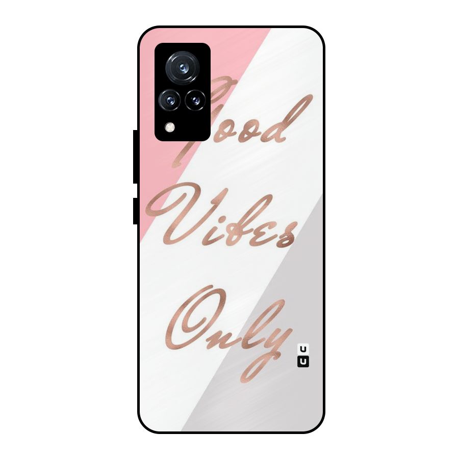 Vibes Classic Stripes Metal Back Case for Vivo V21 5G