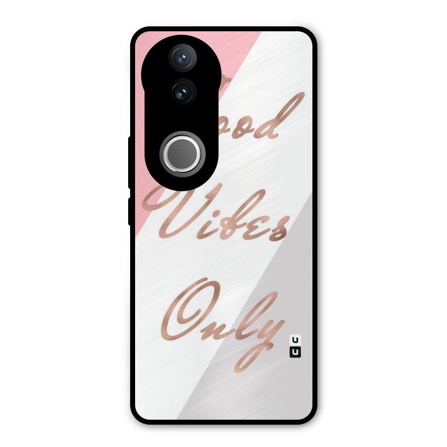 Vibes Classic Stripes Metal Back Case for Vivo V50