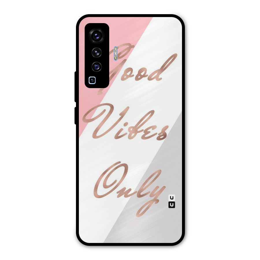 Vibes Classic Stripes Metal Back Case for Vivo X50