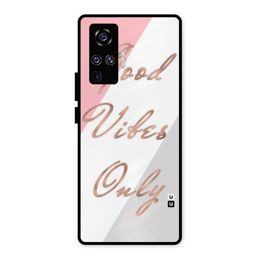 Vibes Classic Stripes Metal Back Case for Vivo X50 Pro