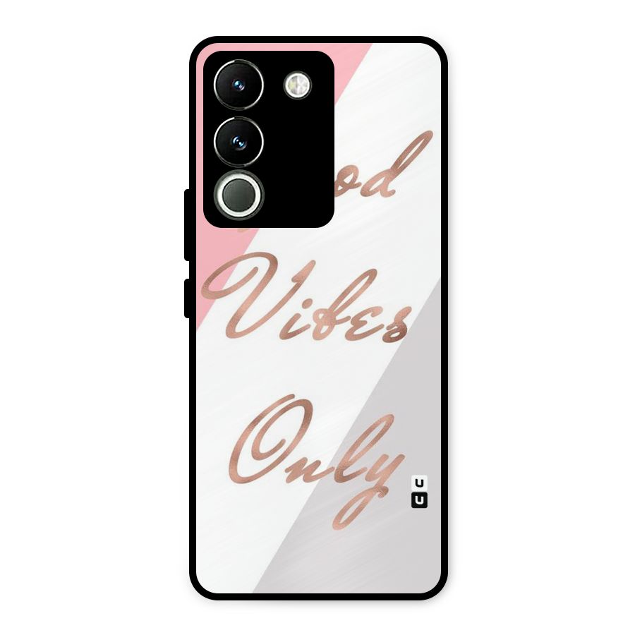 Vibes Classic Stripes Metal Back Case for Vivo Y200