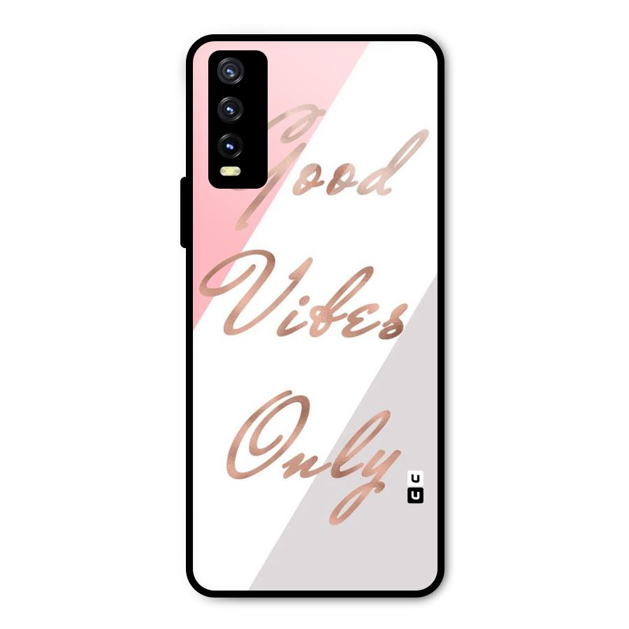Vibes Classic Stripes Metal Back Case for Vivo Y20g