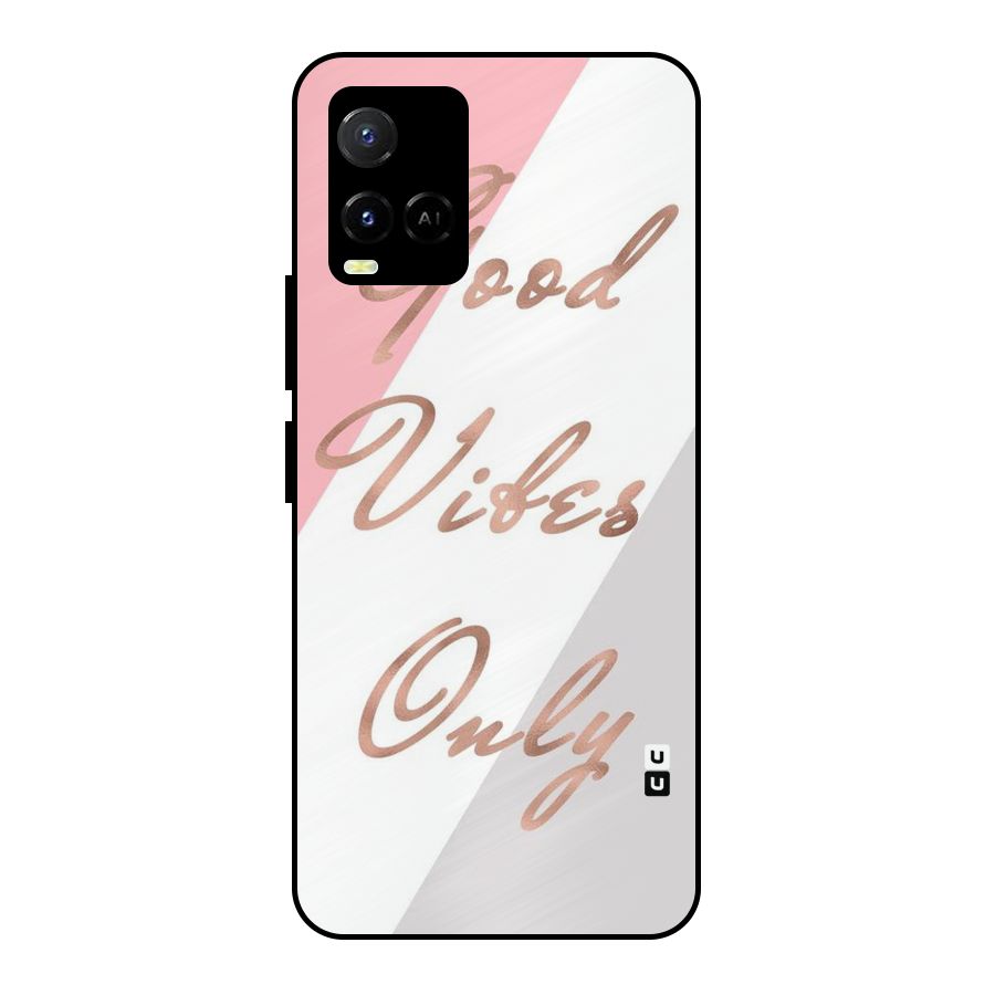 Vibes Classic Stripes Metal Back Case for Vivo Y21