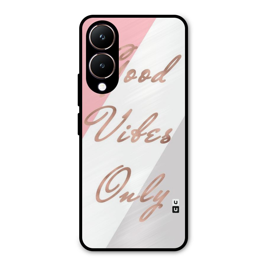 Vibes Classic Stripes Metal Back Case for Vivo Y28