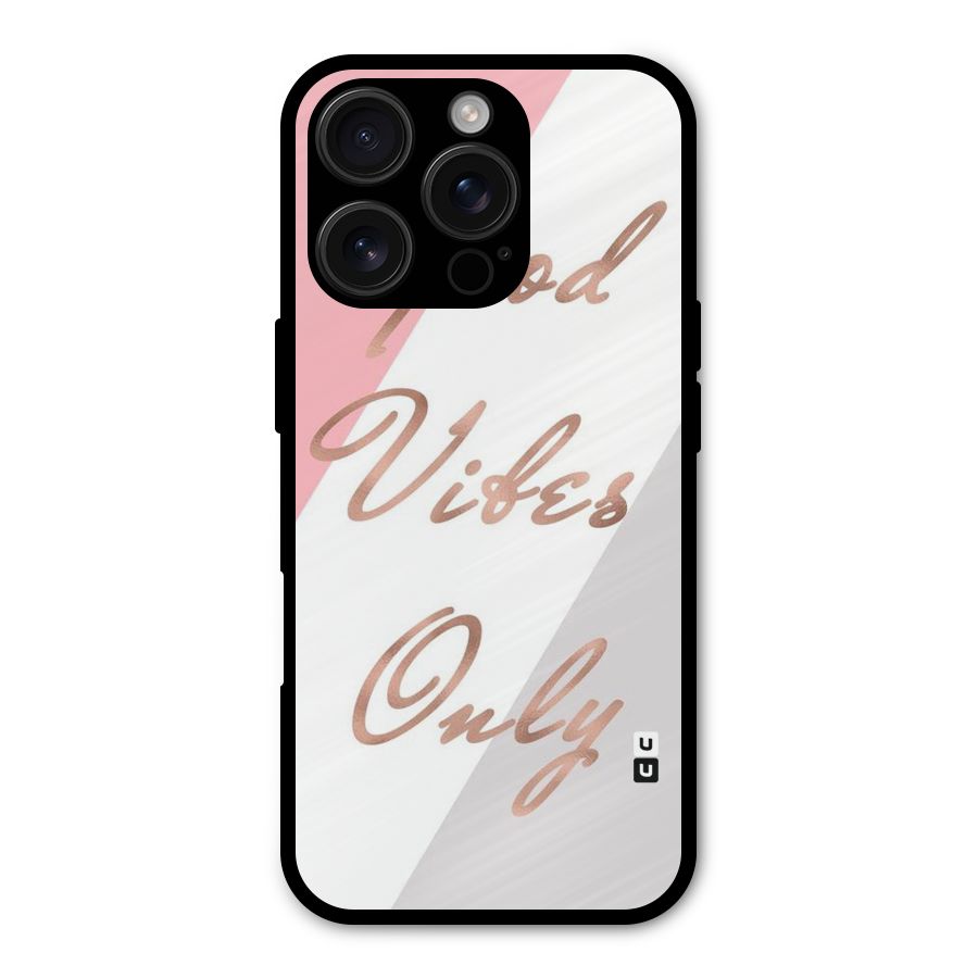 Vibes Classic Stripes Metal Back Case for iPhone 16 Pro