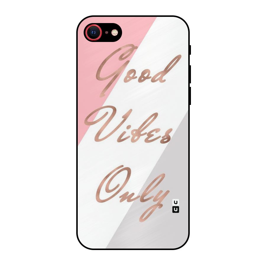 Vibes Classic Stripes Metal Back Case for iPhone SE 2022