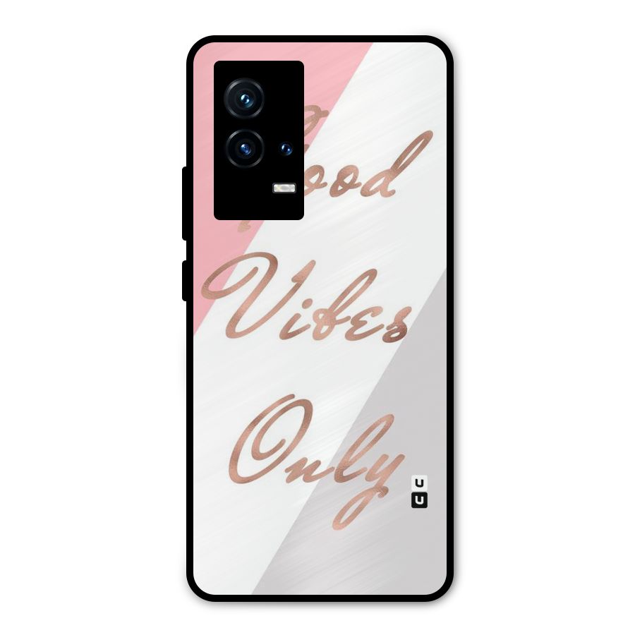 Vibes Classic Stripes Metal Back Case for iQOO 9 5G