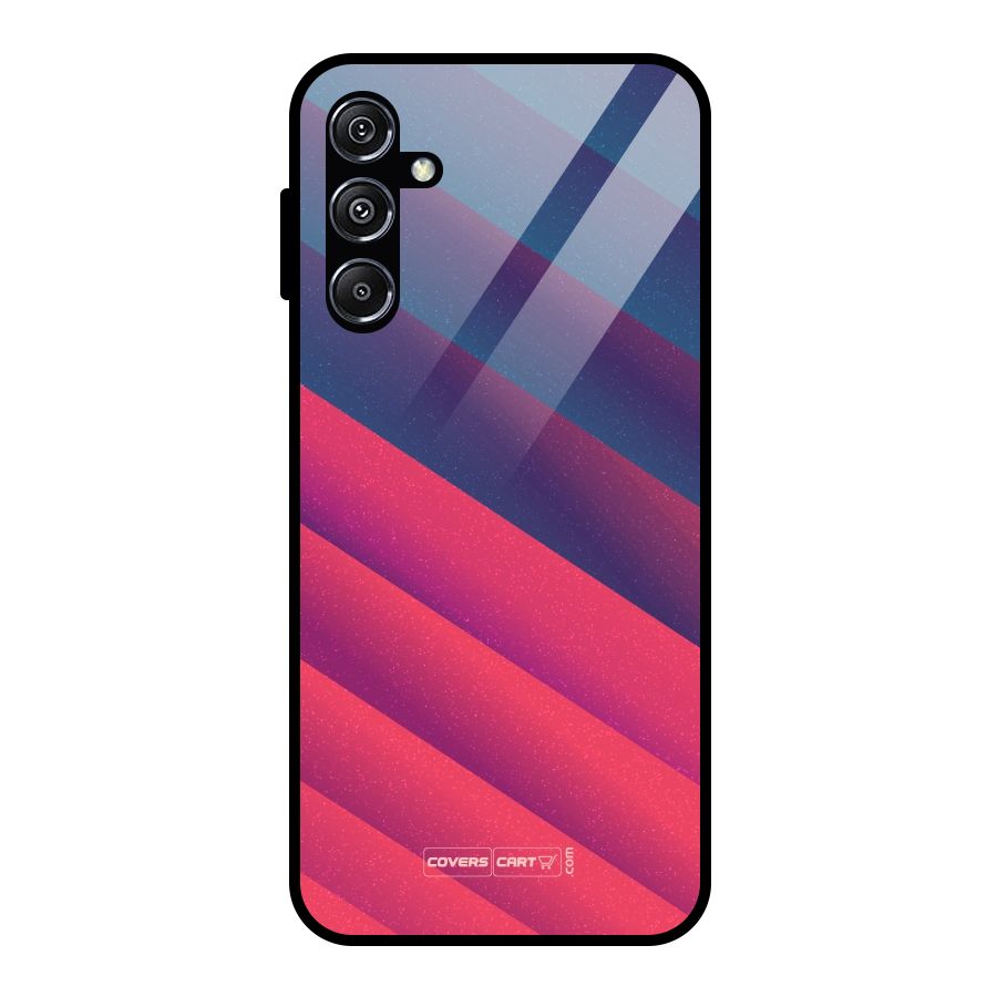 Vibrant Shades Glass Back Case for Galaxy M34 5G