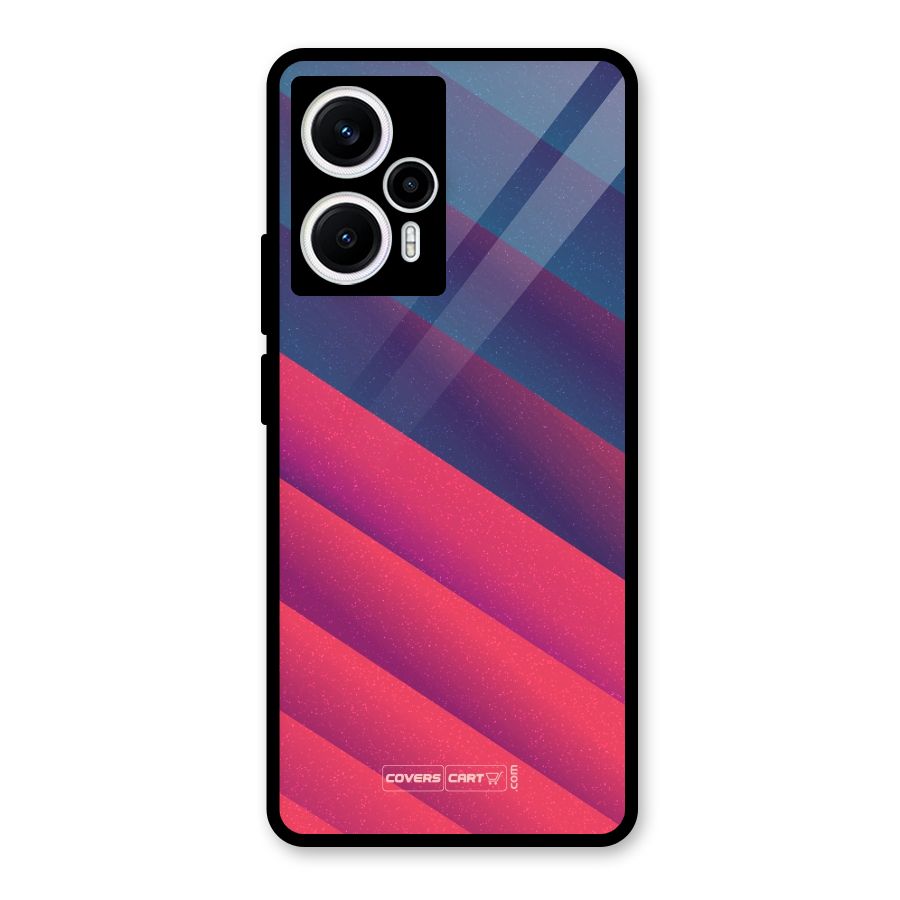 Vibrant Shades Glass Back Case for Poco F5
